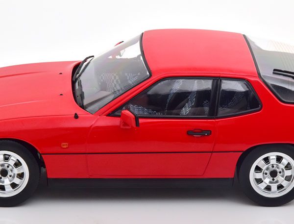 Porsche 924 1985 Rood 1-18 KK Scale