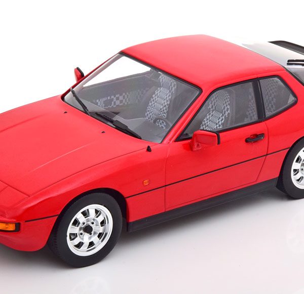 Porsche 924 1985 Rood 1-18 KK Scale