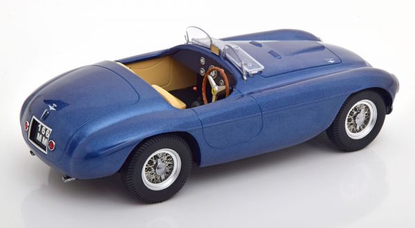 Ferrari 166 MM Barchetta 1949 Blauw Metallic 1-18 KK Scale