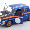 Renault 8 (R8) Gordini 1300 1967 Blauw / Oranje / Zwart / Wit 1-18 Solido