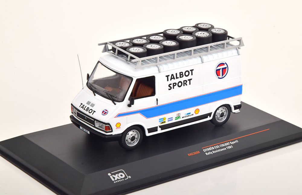 Citroen C35, Peugeot Talbot Sport Assistance 1985,