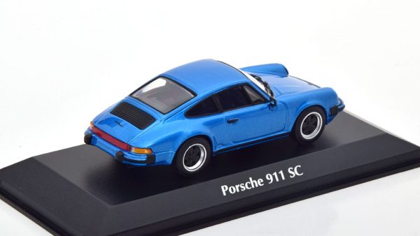 Porsche 911 SC Coupe 1979 Blauw Metallic 1-43 Maxichamps