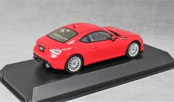 Subaru BRZ 2013 Rood 1:43 J-Collection ( Made by Kyosho )