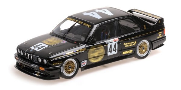 BMW M3 E30 #44 JPS Team BMW Class Winners Bathurst 1000 KM 1987 J. Richards / T.Longhurst 1/18 Minichamps Limited 1002 Pieces