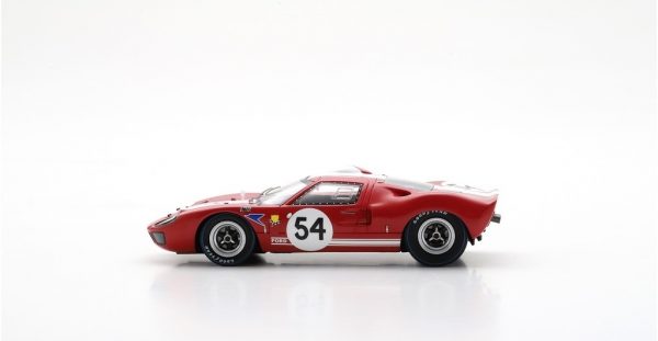 Ford GT40 #54 BOAC 6 Hours 1967 D.Charlton/C.Crabbe Rood/Wit 1-43 Spark