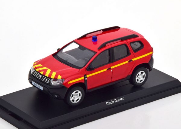 Dacia Duster 2020 "Pompiers" Rood / Geel 1-43 Norev