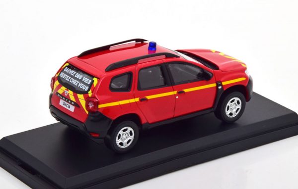 Dacia Duster 2020 "Pompiers" Rood / Geel 1-43 Norev