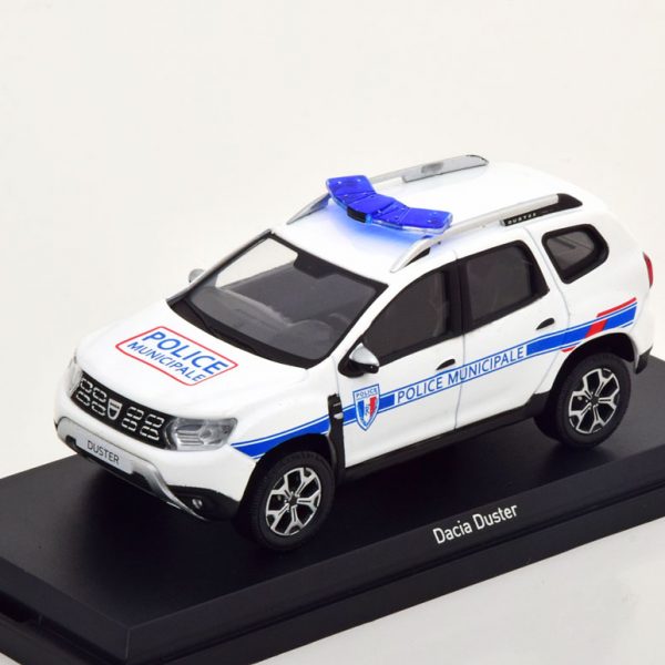Dacia Duster 2020 "Police Municipale" Wit / Blauw 1-43 Norev