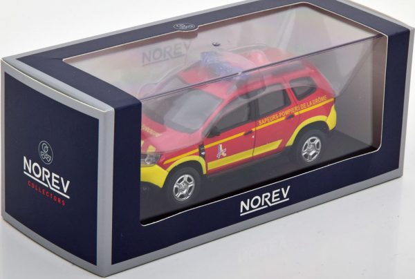 Dacia Duster 2020 "Pompiers Chef De Groupe" Rood / Geel 1-43 Norev