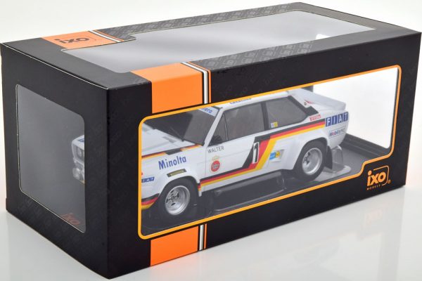 Fiat 131 Abarth No.1, Rally Hunsrück 1979 W.Röhrl / C.Geistdoerfer 1-18 Ixo Models