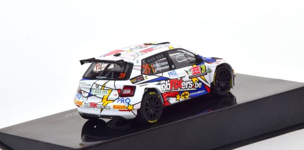 Skoda Fabia Rally2 Evo No.39, Rally Ypres 2021 Cracco/Vermeulen 1-43 Ixo Models