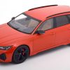 Audi RS 6 Avant 2019 Oranje Metallic 1-18 Minichamps Limited 336 Pieces