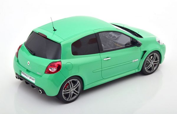 Renault Clio 3 RS Phase II 2011 Groen Metallic 1-18 Ottomobile Limited 2000 Pieces