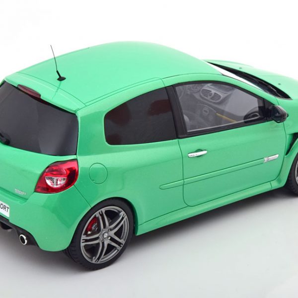 Renault Clio 3 RS Phase II 2011 Groen Metallic 1-18 Ottomobile Limited 2000 Pieces