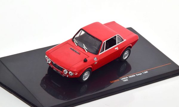 Lancia Fulvia HF 1.6 Coupe 1969 Rood 1-43 Ixo Models