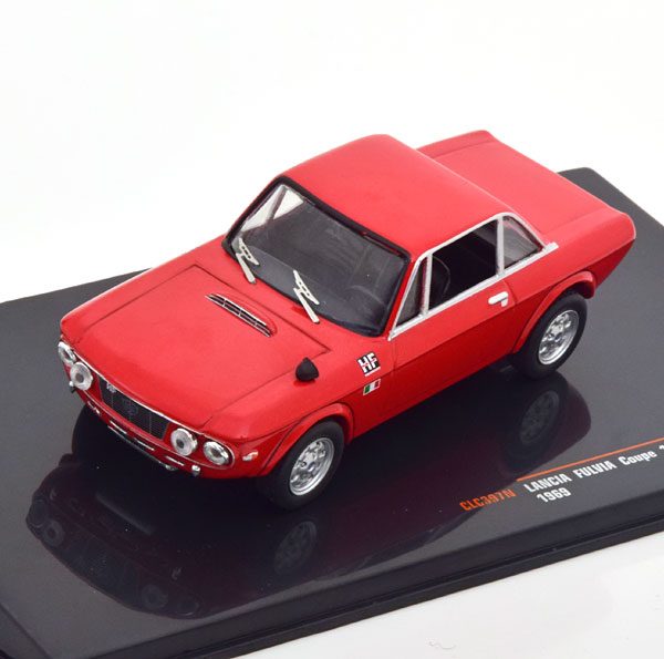 Lancia Fulvia HF 1.6 Coupe 1969 Rood 1-43 Ixo Models