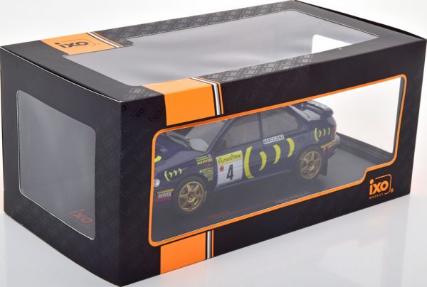 Subaru Impreza 555 No.4, Rally Monte Carlo 1995 McRae/Ringer 1-24 Ixo Models