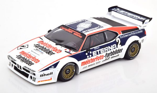 BMW M1 #2 Schnitzer-Elerna Meisterphoto Team Winner Deutsche Automobil-Rennsport-Trophäe Zolder H.J.Stuck 1-18 Minichamps Limited 300 Pieces