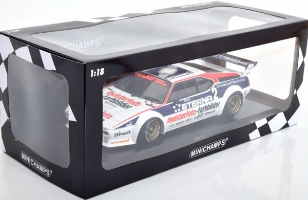 BMW M1 #2 Schnitzer-Elerna Meisterphoto Team Winner Deutsche Automobil-Rennsport-Trophäe Zolder H.J.Stuck 1-18 Minichamps Limited 300 Pieces