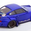 Porsche 911 "Tsubaki RWB Body Kit" Blauw Metallic 1-18 GT Spirit Limited 1400 Pieces