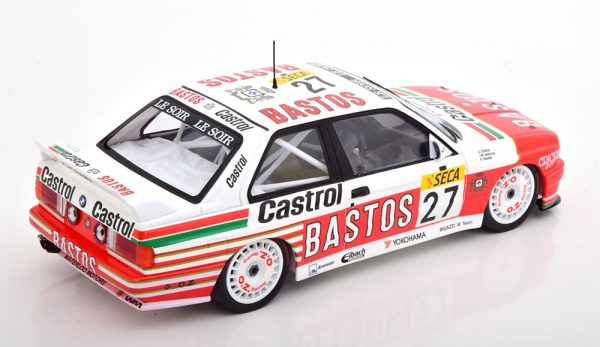 BMW M3 (E30) #27 Bigazzi Team "Bastos" 4th Place 24 Hrs Spa 1990 Castrol 1-18 Minichamps Limited 404 Pieces