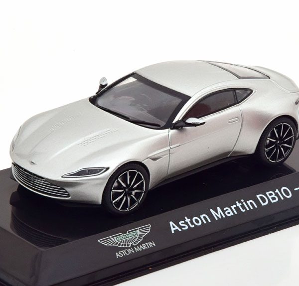 Aston Martin DB10 2015 Zilver 1-43 Altaya Supercars Collection