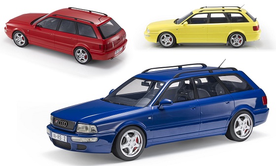 Audi A4 RS2 Avant 1994 Rood 1-18 LS Collectibles Limited 500 Pieces