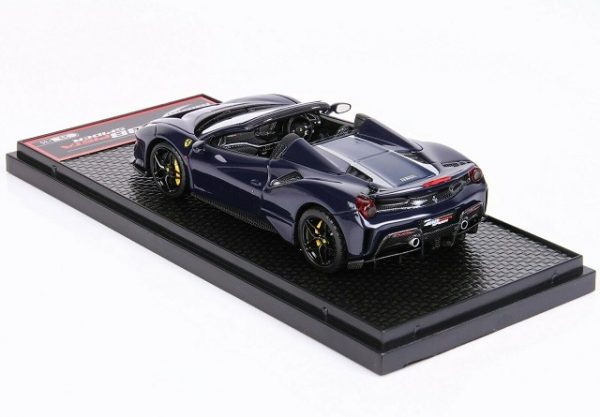 Ferrari 488 Pista Spider RHD 2020 (Blu Pozzi) Redline Specialist UK 2021 1/43 BBR-Models Limited 35pcs