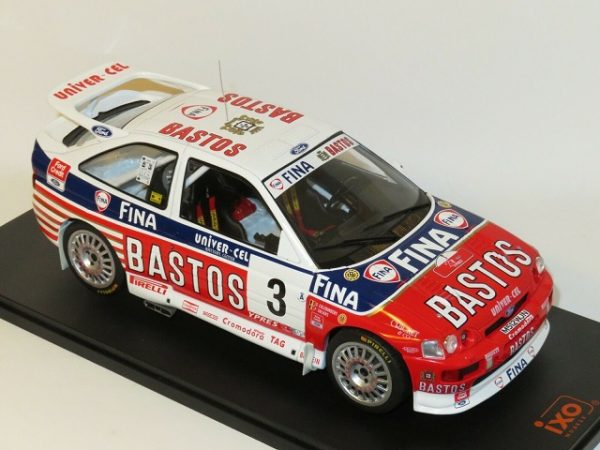 Ford Escort RS Cosworth #3 "Bastos" Fina 24 Hrs Rally Ypres 1995 P. Snijers / D.Colebunders 1:18 Ixo Models