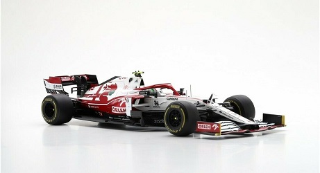 A. Giovinazzi Alfa Romeo Racing C41 #99 Bahrain GP formula 1 2021 1:18