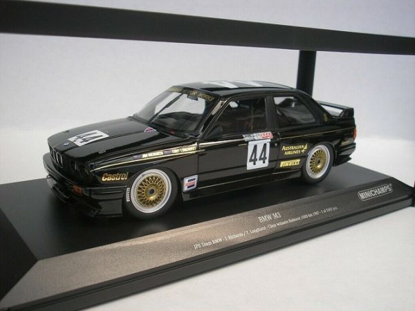 BMW M3 E30 #44 JPS Team BMW Class Winners Bathurst 1000 KM 1987 J. Richards / T.Longhurst 1/18 Minichamps Limited 1002 Pieces