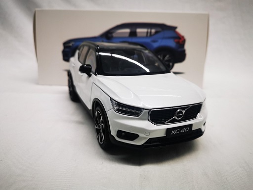 Volvo XC40 2018 Crystal White 1-18 Paudi Models