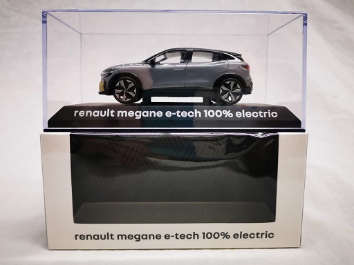 Renault Megane E-Tech 100% Electric Grijs 1-43 Norev