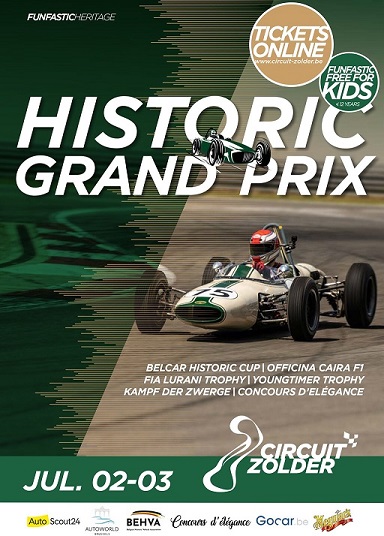 Historic Grand Prix - Circuit Zolder 2 en 3 July 2022