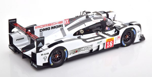 Porsche 919 Hybrid No.18, 1000km Spa 2015 Lieb/Dumas/Jani 1-18 Ixo Models