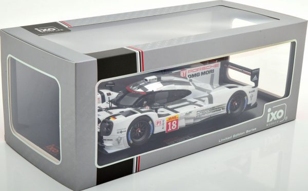 Porsche 919 Hybrid No.18, 1000km Spa 2015 Lieb/Dumas/Jani 1-18 Ixo Models