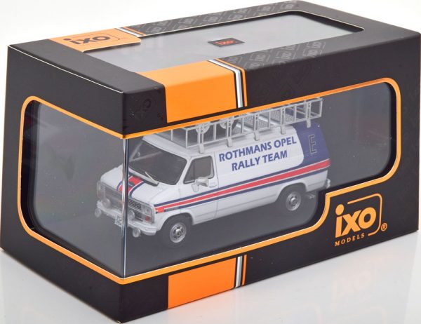 Chevrolet Van G-Serie 1983 "Rothmans" Opel Asisstance Rally Team 1-43 Ixo Models