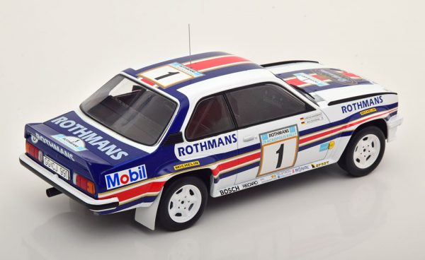 Opel Ascona 400 No.1, Rally Acropolis 1982 "Rothmans" World Champion Röhrl/Geistdörfer 1-18 Ixo Models