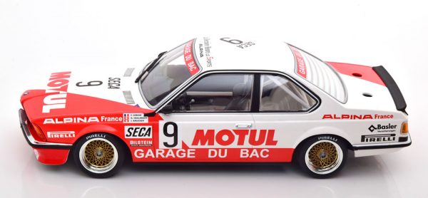 BMW 635 CSi Garage Du Bac / Motul #9 24 Hrs Spa 1984 Rene Hollinger / F.Giroix / J.Krucker 1-18 Minichamps Limited 300 Pieces
