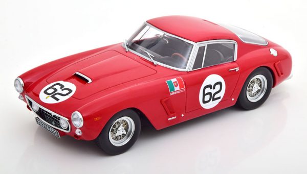 Ferrari 250 GT SWB Competizione #62 Winner Monza 1960 Abate Rood 1-18 KK Scale