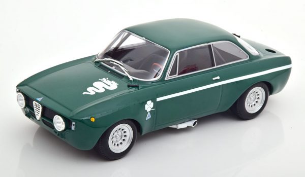 Alfa Romeo GTA 1300 Junior 1971 Groen / Wit 1-18 Minichamps Limited 350 Pieces