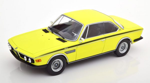 BMW 3.0 CSL 1971 Geel 1-18 Minichamps Limited 600 Pieces