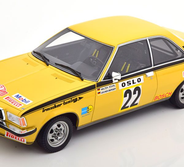 Opel Commodore GS/E No.22, Rally Monte Carlo 1973 W.Röhrl / J.Berger Geel 1-18 Ottomobile Limited 2000 Pieces