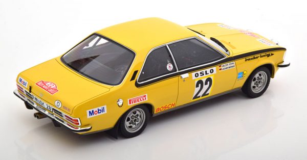 Opel Commodore GS/E No.22, Rally Monte Carlo 1973 W.Röhrl / J.Berger Geel 1-18 Ottomobile Limited 2000 Pieces