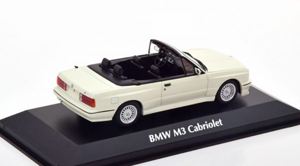 BMW M3 (E30) Cabriolet 1988 Wit 1-43 Maxichamps