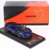 Ferrari SF90 Spider 2020 Blue Elettrico 1-43 BBR-Models Limited 40 Pieces