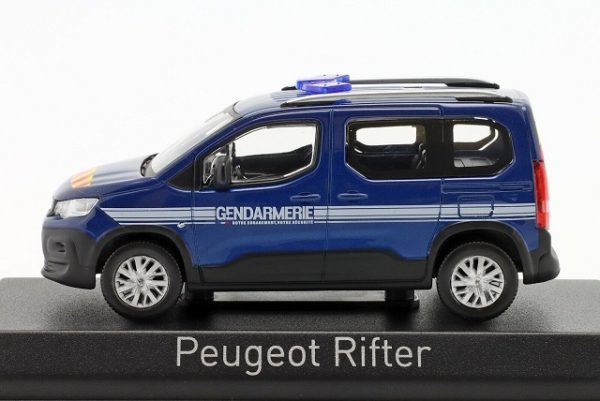 Peugeot Rifter 2019 "Gendarmerie" 1/43 Norev