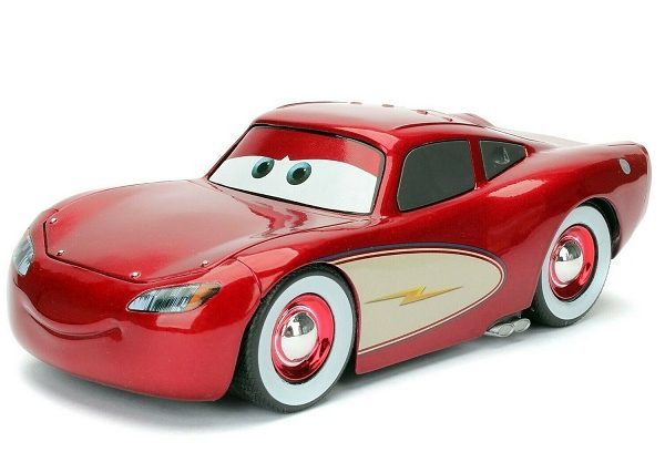 Cruisin Lightning McQueen "Disney Film Cars" Bordeauxrood 1:24 Jada Toys