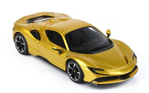 Ferrari SF90 Stradale Hybrid Spider (Closed Roof) Giallo Montecarlo 1-43 BBR-Models Limited 40 Pieces