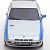 Porsche 924 Turbo 1986 Zilver / Blauw 1-18 KK-Scale